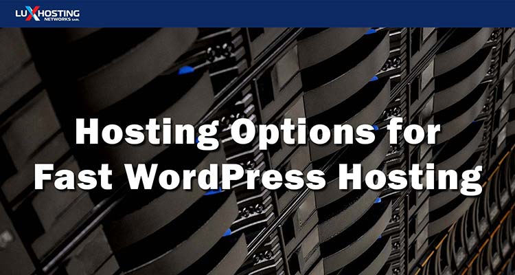 4 Hosting Options for Fast WordPress Hosting