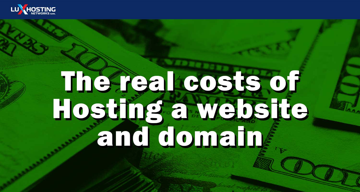 The real costs of hosting a website and domain