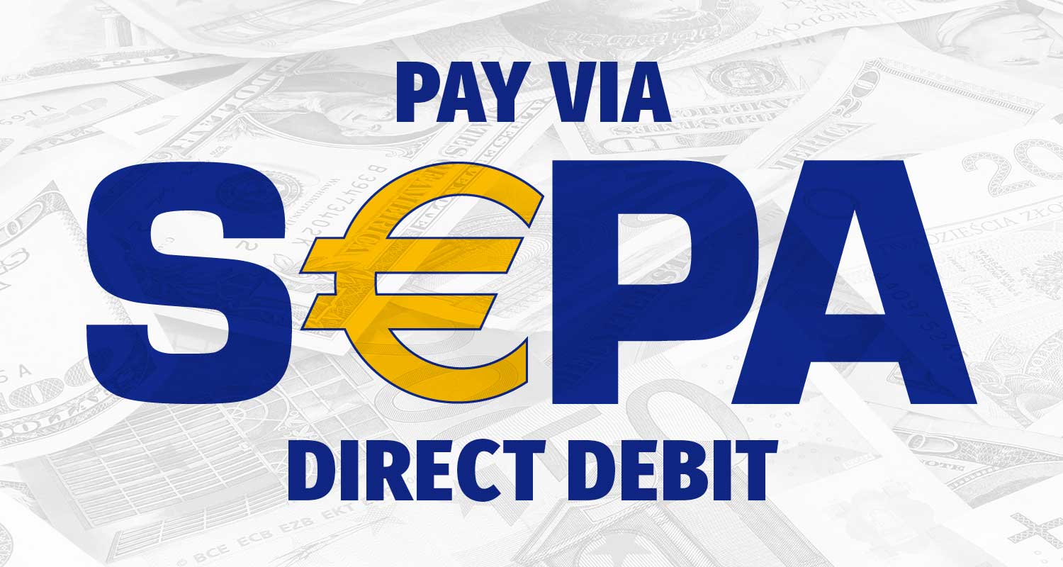 Pay via SEPA Direct Debit