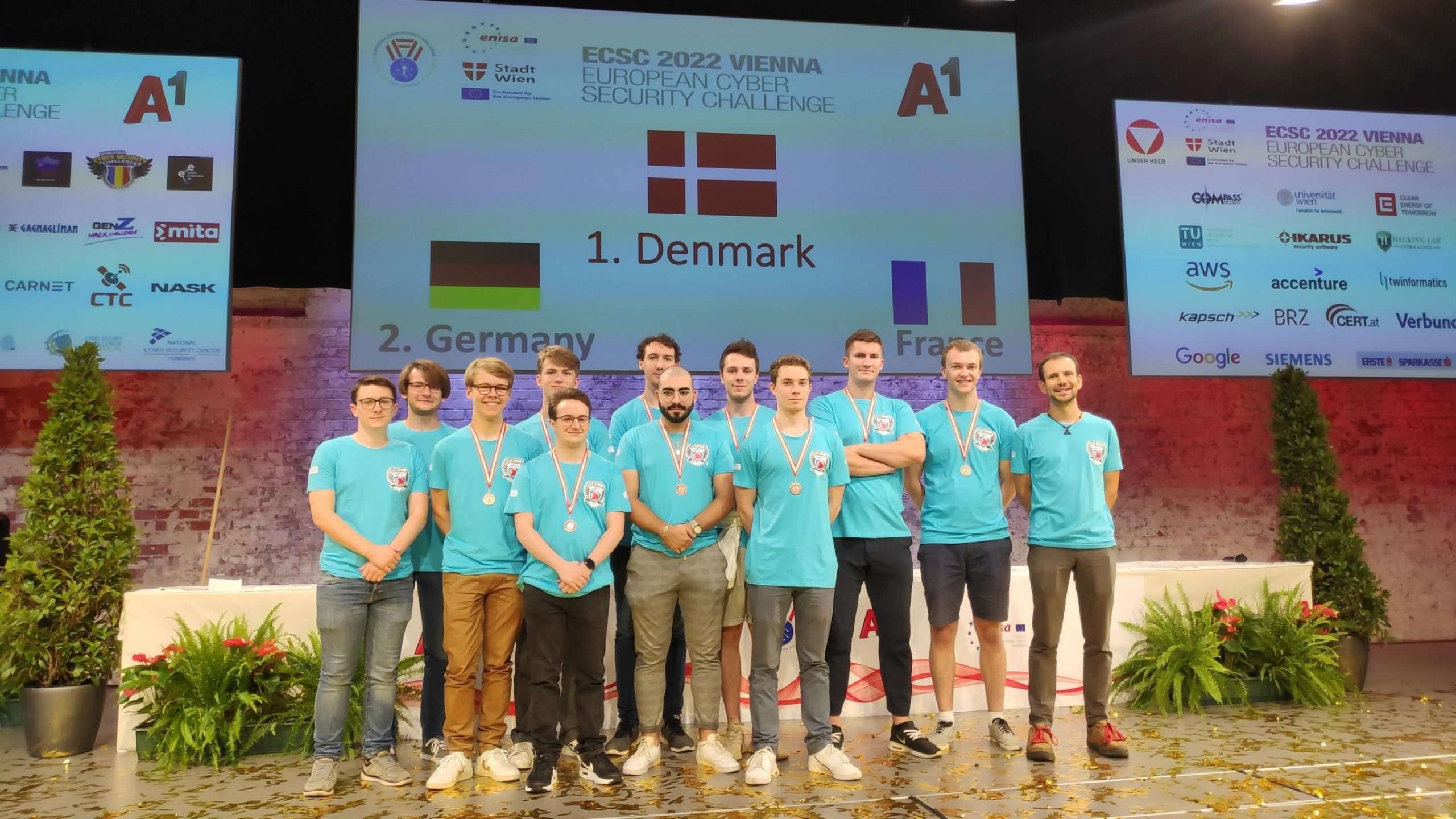 The national team performed well at the European Cybersecurity Challenge
